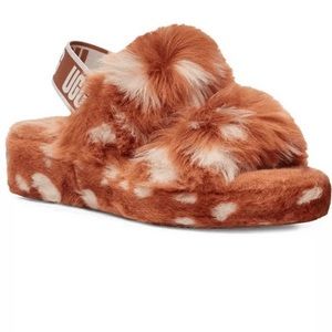 UGG Oh Yeah spots slippers, womens size 6